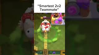 “Smartest Clash Royale Player” clashroyale clashroyaleshorts clashroyalememes shorts supercell [upl. by Allekim]