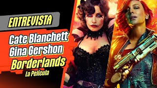 🎙️ ENTREVISTA a Cate Blanchett y Gina Gershon  Borderlands  Por Malditos Nerds Infobae [upl. by Nnayr]