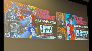 TF Con 2024 Beast Wars Panel with Garry Chalk Optimus Primal and Ian James Corlett Cheetor [upl. by Guttery]