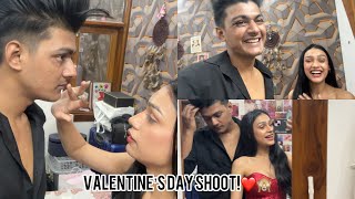 Vishal Ko Valentines Day Shoot Ke Liye Maine Ready Kiya 😍❤️  Ghar se Iska Samaan Chori Hogaya 😨 [upl. by Arinay484]