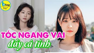 TOP 10 Kiểu TÓC NGẮN NGANG VAI đẹp nhất [upl. by Anika306]