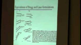 Introduction to Crystallography Lecture 6 — Diffraction [upl. by Ikin]