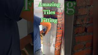 Tiles fittings tileideas homedecor foryou tiles floortiles construction shortsviral [upl. by Adnaluy945]