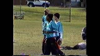 Jacob Interception and Overtime Waukegan Youth Flag Football Jaguars Oct 14 2006 vs Eagles [upl. by Nnyl]