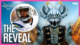 The Reveal Keenan Allen is Gargoyle  Season 9 Ep 11  The Masked Singer [upl. by Seleta]