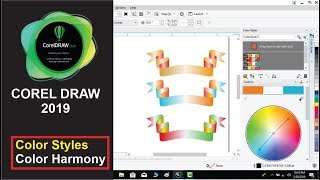 CorelDraw 2019  Color Styles [upl. by Aggappora]