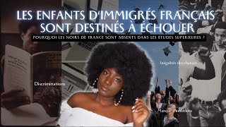 LES NOIRS SONT DESTINÉES À ÉCHOUER LEURS ÉTUDES SUPERIEURES pourqoui les noirs manquent dambition [upl. by Katalin]