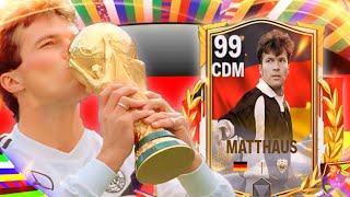 99 RATED CDM EURO24 ICON LOTHAR MATTHÄUS BEST CDM REVIEW AND GAMEPLAY famobile [upl. by Mal]