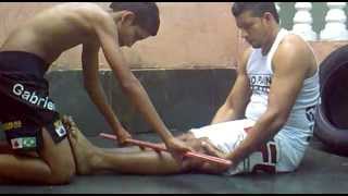 aula de calejamento muay thai [upl. by Faso]