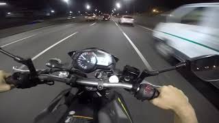 Yamaha mt03 a fondo go pro std vs yamaha mt3 escape mira el final [upl. by Elocen802]