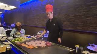 Japanese Hibachi Grill Action [upl. by Ettennan]