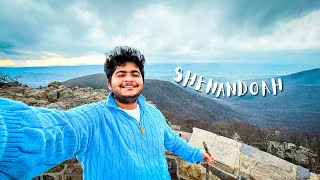 I HIKED TO THE TOP OF SHENANDOAH MOUNTAINS [upl. by Lawtun]