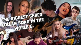 the biggest shred collab song in the world 6 [upl. by Enyt845]