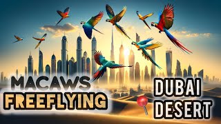 Ever Experienced Exotic Macaws Flying in Deserts [upl. by Roddie]