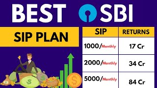 Best SBI SIP Plans  Best SBI Mutual Fund For Long time [upl. by Aramoj]