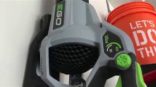 Ego Power Plus Blower Review  580 CFM VariableSpeed 56Volt Lithiumion Cordless Blower [upl. by Assisi]