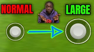 How To Make JOYSTICK LARGE In eFootball™ 2024 Mobile [upl. by Rodge]