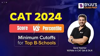 CAT 2024  CAT Score vs Percentile  Understanding the Concept of CAT Marks vs Percentile  BYJUS [upl. by Byrle554]