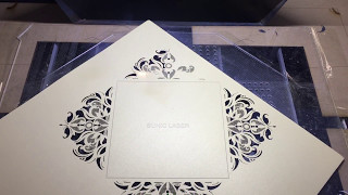 ARGUS LASERWedding Invitation Card Laser Cutting Machine [upl. by Jonathan]