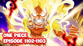 Recap One Piece Episode 11021103  One Piece Egghead Arc Recap [upl. by Bradshaw111]