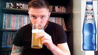 Kronenbourg 1664 Blanc Beer Review [upl. by Adnahc]