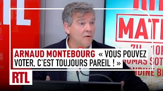 Arnaud Montebourg  quotVous pouvez voter cest toujours pareil quot ancien ministre de léconomie [upl. by Ailliw]