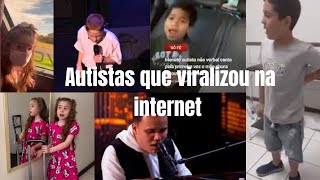 Autistas que cantou e encantou o Mundo autismonaotemcara tea viraliza [upl. by Danika56]