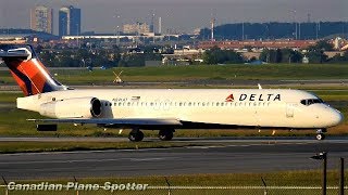 Delta 717 Takeoff at Toronto Pearson Airport YYZ [upl. by Ume]