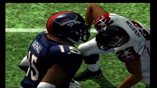 Madden 10 Broncos vs Falcons [upl. by Ahsilrak843]