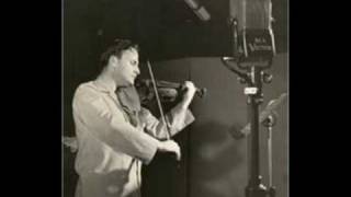 Yehudi Menuhin plays Brahms Violin Concerto  LIVE BROADCAST 1943 [upl. by Elrak476]