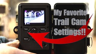 My FAVORITE Trail Camera Settings [upl. by Leaffar]