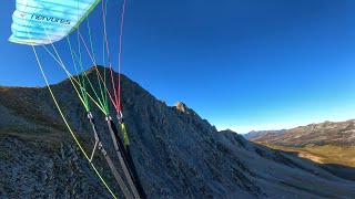 Vol rando Crêt du Rey 2633 m massif du Beaufortain Savoie [upl. by Esilehc]