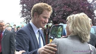 Suffolk Show 2014 HRH Prince Harrys Royal Visit [upl. by Vig421]