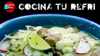 Pozole Blanco Cocina tu Refri 185 Recetas Mexicanas [upl. by Florencia816]