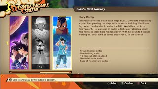 DRAGON BALL Z KAKAROT DLC 6 IS NOW AVAILABLE GOKU NEXT JOURNEY [upl. by Aym]