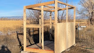 Pigeon Loft Build Part 1 [upl. by Josefina]