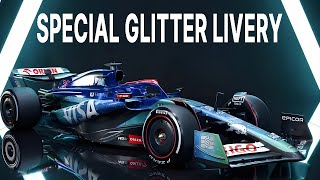 VCARB unveil special glitter livery for Las Vegas Grand Prix  F1 RedBull VCARB LasVegasGP [upl. by Ecitnerp]