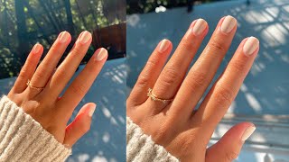 How to get the best manicure at home  classy rich girl aesthetic on a budget [upl. by Lemmueu]