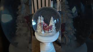 First Christmas ornament of the year 2024 christmas 2024 snowglobe [upl. by Kus]