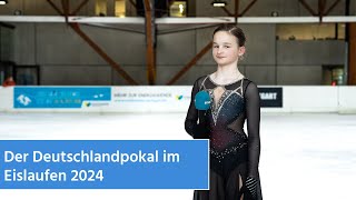 Der Deutschlandpokal im Eiskunstlauf 2024  STUGGITV [upl. by Mckee375]