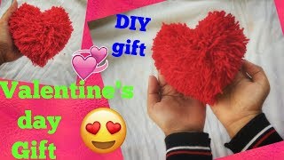 DIY Valentines day Gift Handmade Gift ideaDIY heart [upl. by Magnum313]