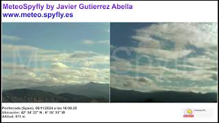 Directo Ponferrada El Bierzo  Meteo Spyfly by Javier Gutierrez Abella WEBCAM LIVE [upl. by Schiff7]