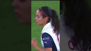 ¡CARO LO EMPATÓ Jaramillo le dio un pase a la red CHIVAS FEMENIL iguala en Monterrey [upl. by Limemann]