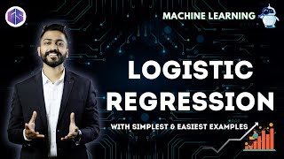 Lec5 Logistic Regression with Simplest amp Easiest Example  Machine Learning [upl. by Gilleod]