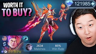 How much is M6 PASS CLAUDE PRIME COSMIC BLAZE skin  Mobile Legends [upl. by Yrol]