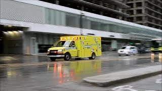 MONTREAL AMBULANCES RESPONDING  MORE CLIPS [upl. by Gilly]