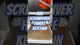 Mini Screwdriver Handle Keychain🔐🔑3dprinting 3ddruck bambulab diy viralshorts [upl. by Jade]