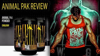 Universal Nutrition Animal Pak  Multivitamin Review  The NAK Fitness [upl. by Latona]