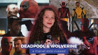 Deadpool amp Wolverine Marvel finalmente acordou  Review SEM spoilers [upl. by Arraeit786]