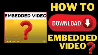 How To Download Private Embedded Vimeo Videos 2024 HTML Injection Trick to Download any Video [upl. by Handy]